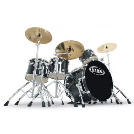 BATERIA MAPEX SATURN SW502SUTB.TRANSPRENT BLACK. SOLO CASCOS