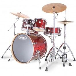 BATERIA MAPEX MERIDIAN BIRCH MR6255CY CHERRY RED