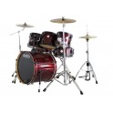BATERIA MAPEX HORIZON HZB5045JCY.CHERRY  RED.