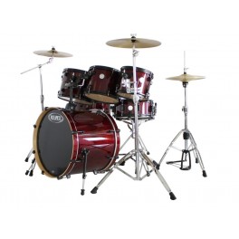 BATERIA MAPEX HORIZON HZB5045JCY.CHERRY  RED.