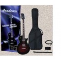 Pack Guit.Les Paul ACADEMY neg
