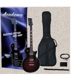 Pack Guit.Les Paul ACADEMY neg