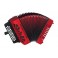 HOHNER Compadre.SOL-DO-FA Rojo