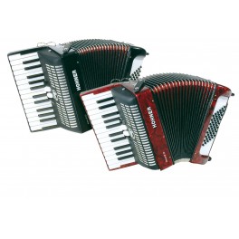 Acord."HOHNER"Bravo II 48 Neg.