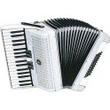 Acordeón "ESTRELLA" 34/72 Rojo