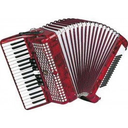Acordeón "ESTRELLA" 37/80 Rojo