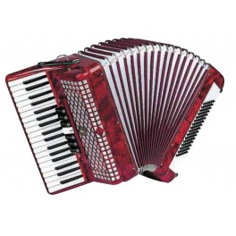 Acordeón "ESTRELLA" 37/96 Rojo