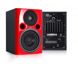 MONITOR FOSTEX PM-0.4N(R) AUTOAMP.ROJO (PAREJA)