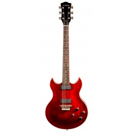 GUIT ELEC VOX VIRAGE SDC33TR TRANSPARENT RED
