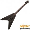 GUI.SCHECTER DAMIEN V-1 09 SATIN BLACK (SBK)