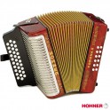 ACORDEON HOHNER CORONA II ROJO