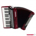 ACORDEON HOHNER BRAVO III-72 ROJO