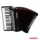 ACORDEON HOHNER BRAVO III-72 NEGRO