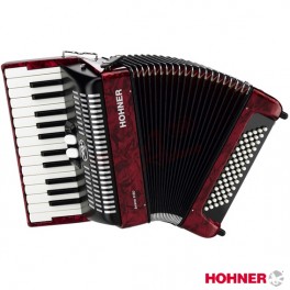 ACORDEON HOHNER BRAVO II-60 ROJO