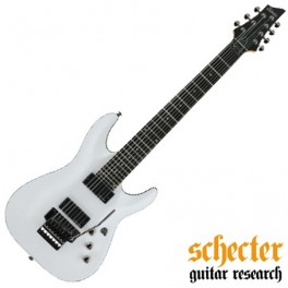 GUI.SCHECTER C-7 FR GLOSS WHITE (WHT)
