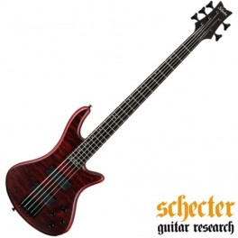 BAJO SCHECTER STILETTO CUSTOM-5 VAM.RED (VRS)