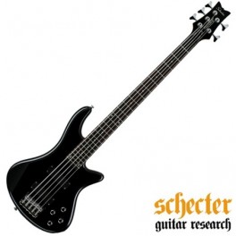BAJO SCHECTER STILETTO DELUXE-5 NEGRO (BLK)