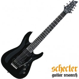 GUI.SCHECTER C-7 FR GLOSS BLACK (BLK)