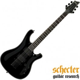GUI.SCHECTER HELLRAISER 006 GLOSS BLACK (BLK)