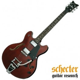 GUI.SCHECTER CORSAIR GLOSS WALNUT BIGSBY (GWAL)