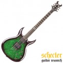 GUI.SCHECTER DEVIL CUSTOM DARK GREEN BURST (DGB)