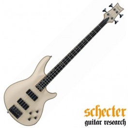 BAJO SCHECTER C-4 CUSTOM AGED WHITE (AWHT)