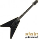 GUI.SCHECTER BLACKJACK V-1 ATX FR AGED BLACK