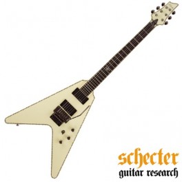 GUI.SCHECTER BLACKJACK V-1 ATX FR AGED WHITE