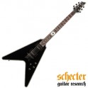 GUI.SCHECTER BLACKJACK V-1 '09 BLACK*