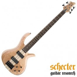 BAJO SCHECTER RIOT-4 BASS NSBM BURL MAPLE