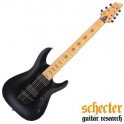 GUI.SCHECTER JEFF LOOMIS-7 NT SATIN BLACK SBK