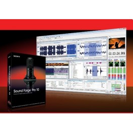 SONY SOUND FORGE 10 + NOISE REDUCTION