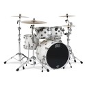 BATERIA DW PERFORMANCE LQ TOM PACK (09X12+14X16FT+6,5X14) WHITE ICE