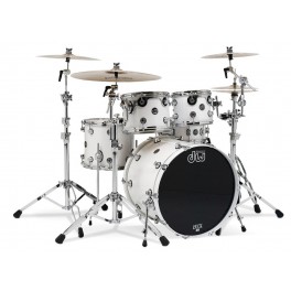BATERIA DW PERFORMANCE LQ TOM PACK (09X12+14X16FT+6,5X14) WHITE ICE