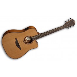 GUITARRA ELECTRO-ACUSTICA LAG DREDNOUGHT CUTAWAY
