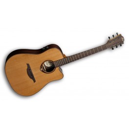 GUITARRA ELECTRO-ACUSTICA LAG DREADNOUGHT CUTAWAY