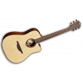 GUITARRA ELECTRO-ACUSTICA LAG DREADNOUGHT CUTAWAY
