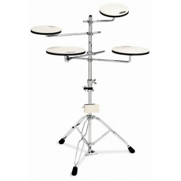 BATERIA DW PRACTICAS GO ANYWHERE Incluye 4 pads, pad bombo y soporte