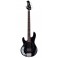 BAJO ELECTRICO STINGRAY4 STERLING BY MUSICMAN BLACK Zurdo Con Funda