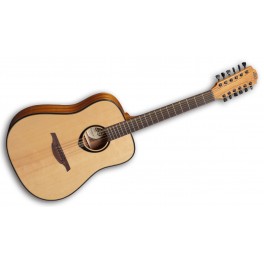 GUITARRA ACUSTICA LAG DREADNOUGHT 12 Cuerdas