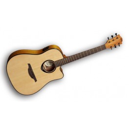 GUITARRA ELECTRO-ACUSTICA LAG DREDNOUGHT CUTAWAY